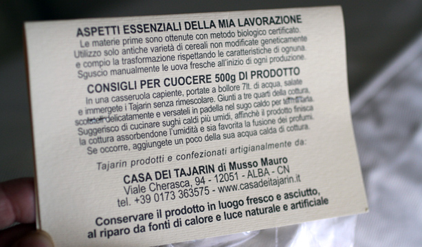 tajarinecardoncelli04 Tajarin estrosi ai cardoncelli